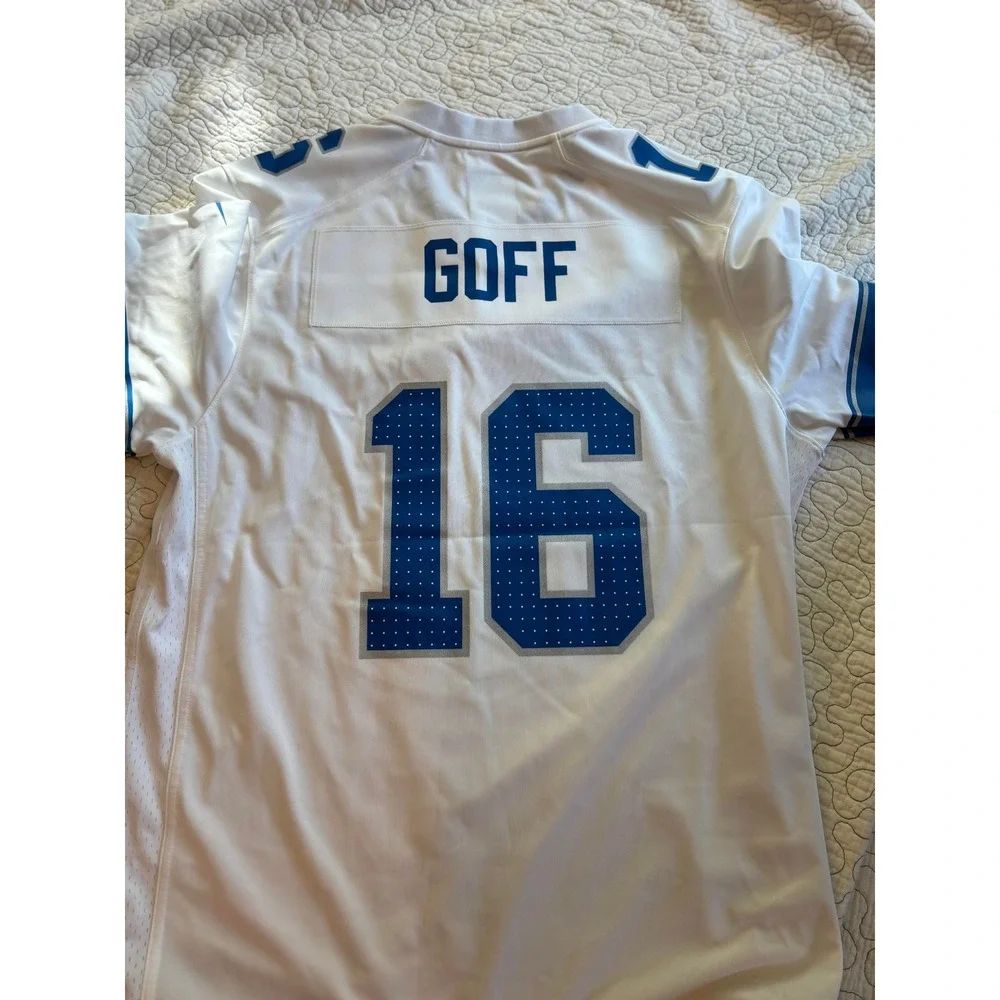 Nike Detroit Lions Jared Goff 16 NFL Jersey Mens Large NWOT